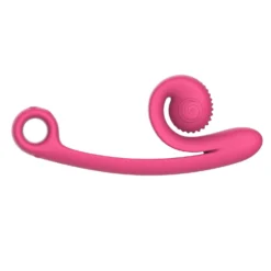 Vibromasseur Double Snail Vibe Curve - Rose