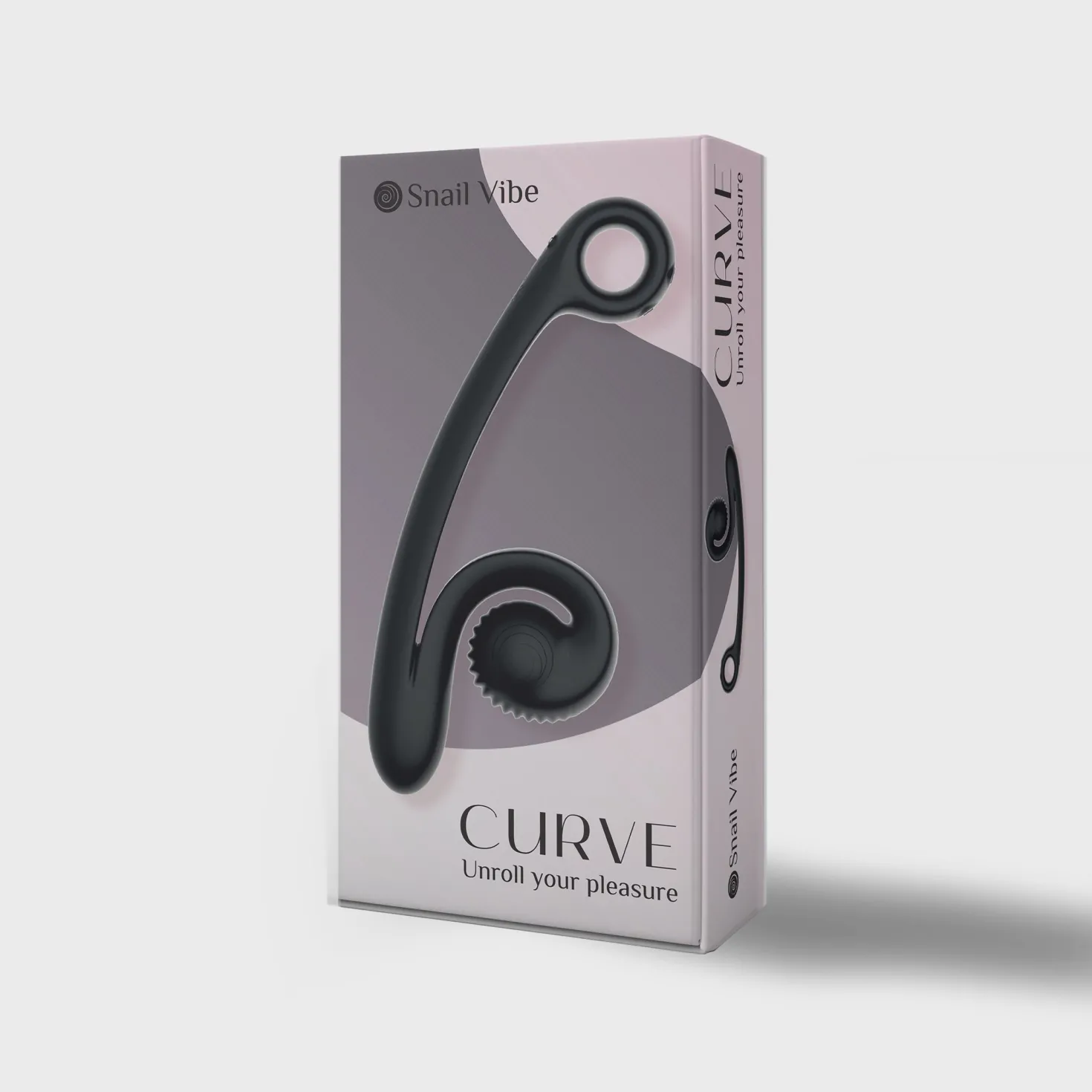 Vibromasseur Double Snail Vibe Curve - Noir
