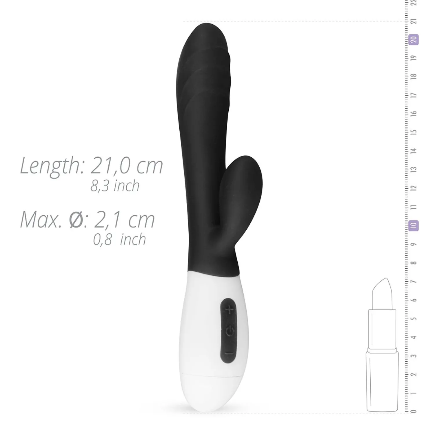Vibromasseur Rabbit - Noir - Teazers