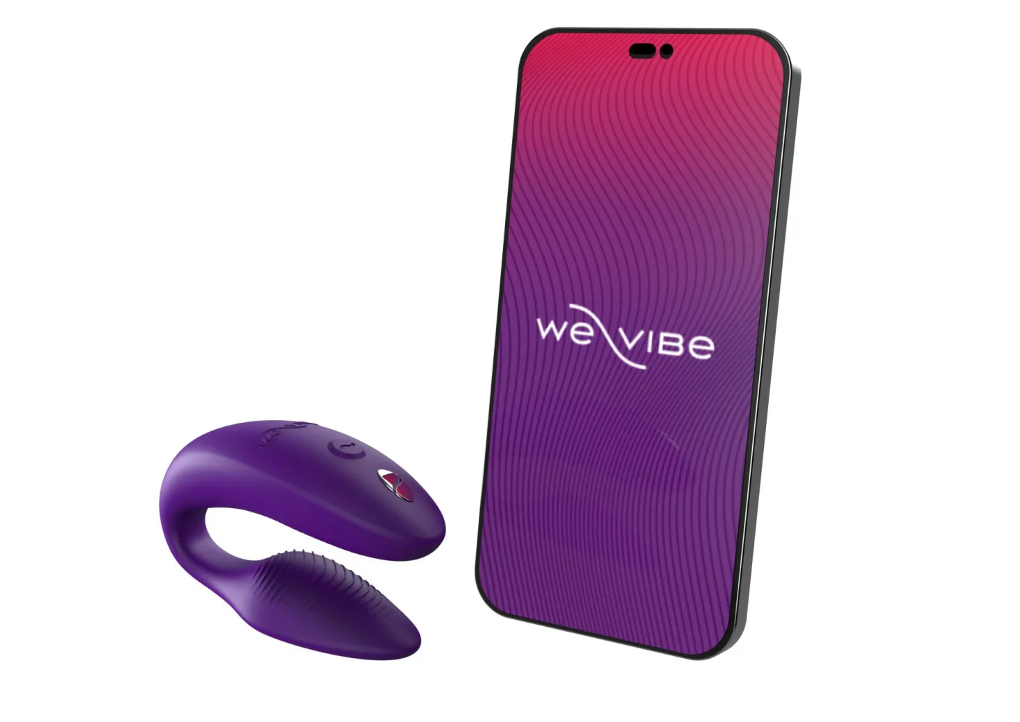 We-Vibe Sync 2 Vibromasseur pour Couples avec Télécommande et Application - Violet