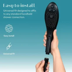 Womanizer Wave - Pommeau de douche pour stimulation clitoridienne - Noir