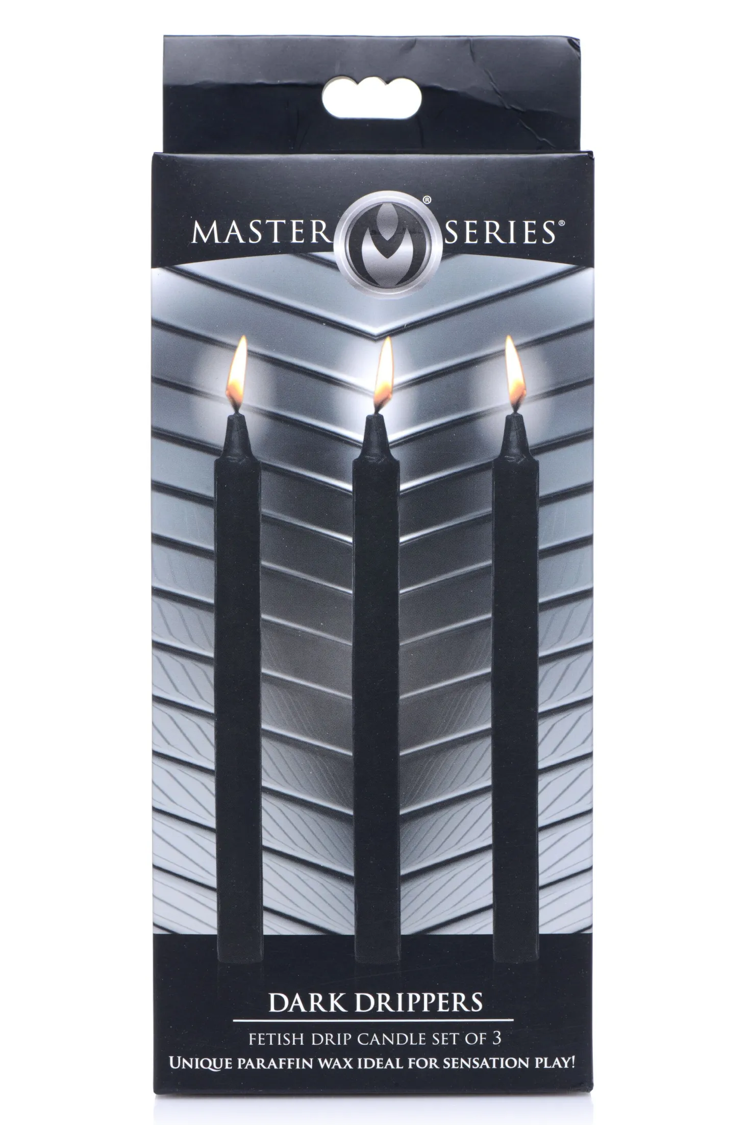 XR Brands - Dark Drippers Bougies à Gouttes Fétichistes - Noir