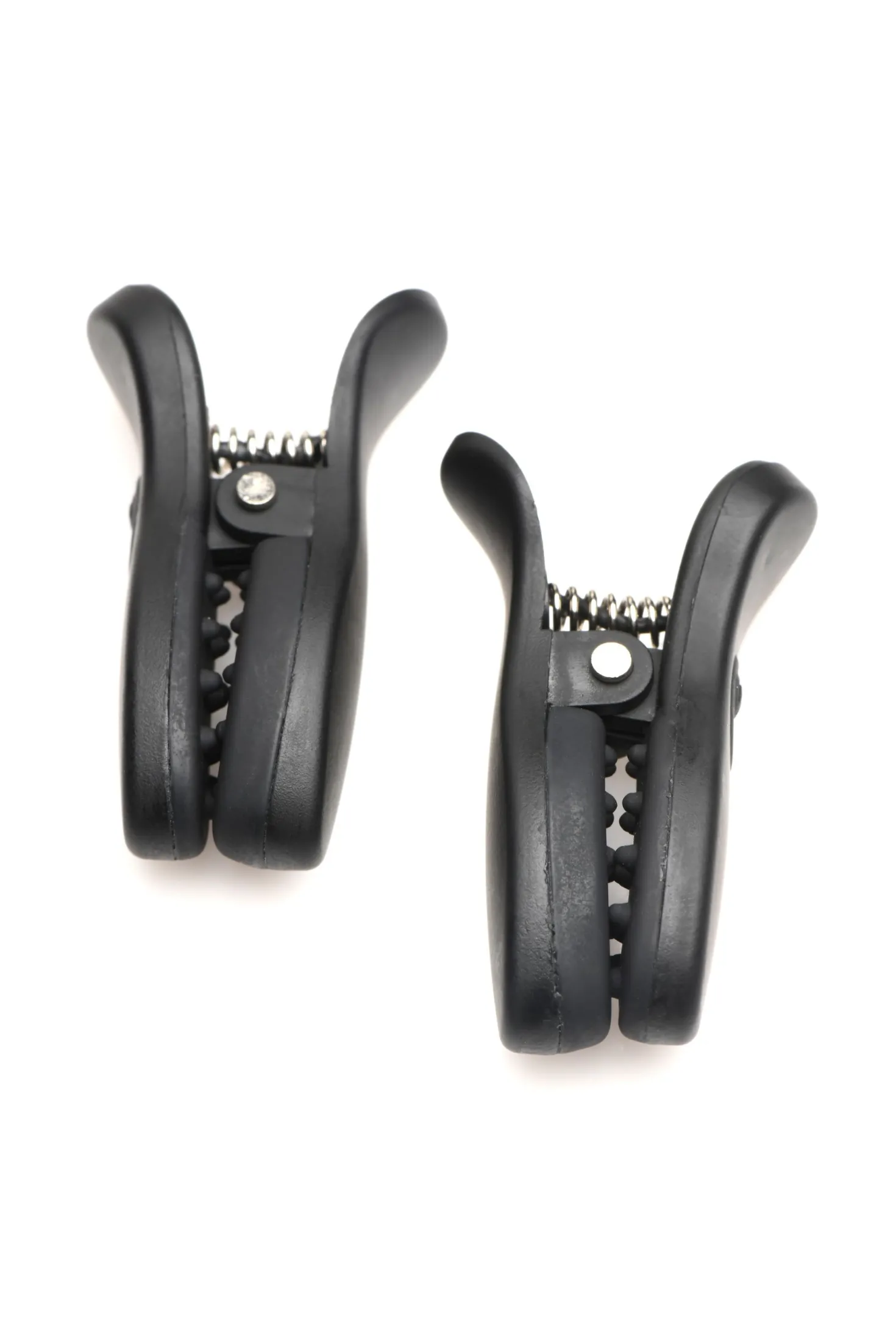XR Brands - Dark Grip Pinces à Tétons Vibrantes - Noir