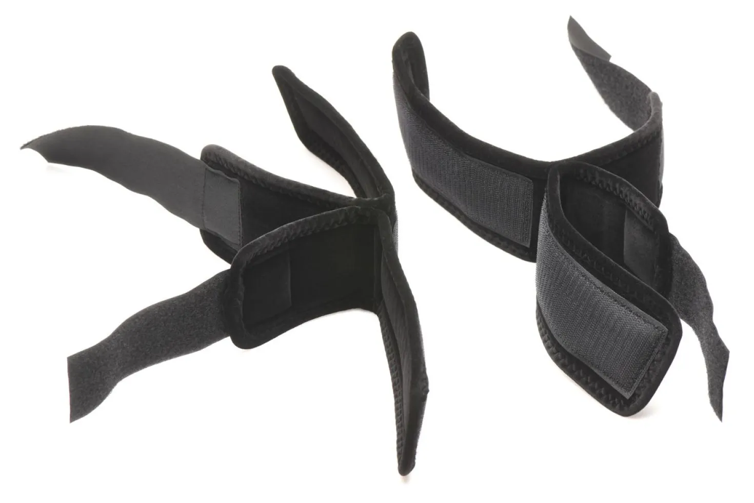 XR Brands - Menottes poignets et chevilles - Noir
