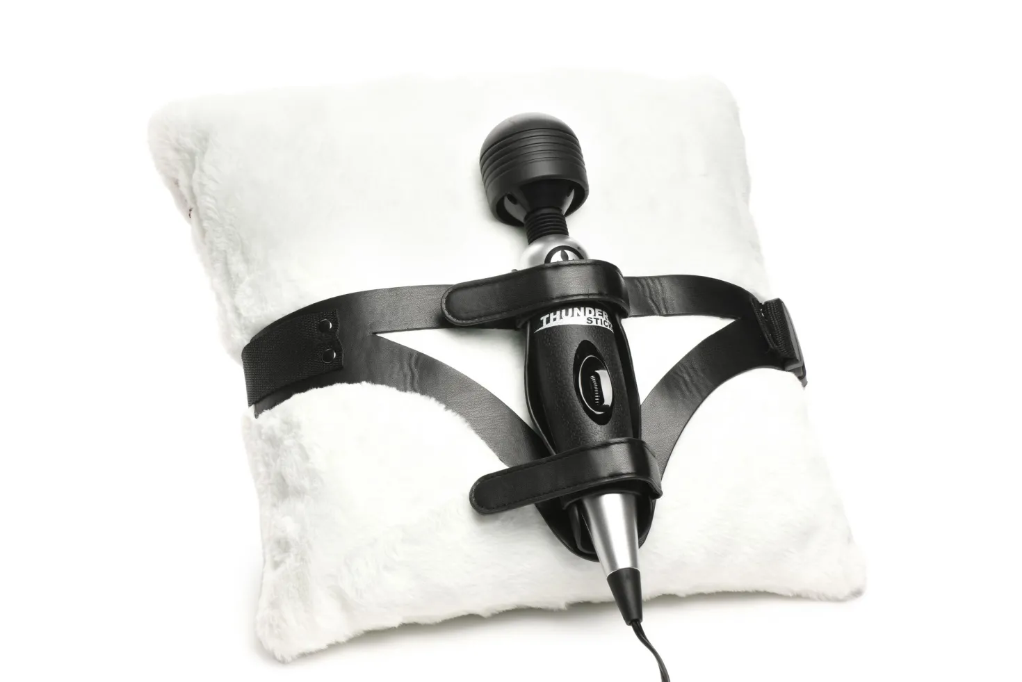 XR Brands - Thunder Strap Wand Harnais de Cuisse - Noir